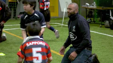 Michael Mascot Rwc 2019